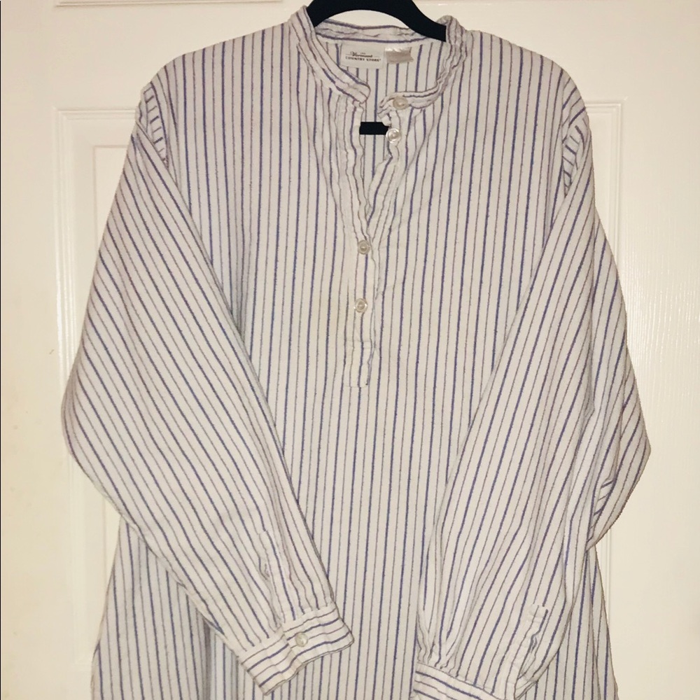 Vermont Country Store Flannel 3X Nightgown